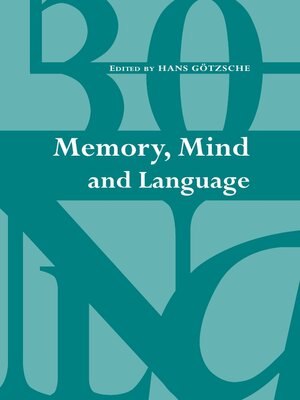 cover image of Memory, Mind and Language